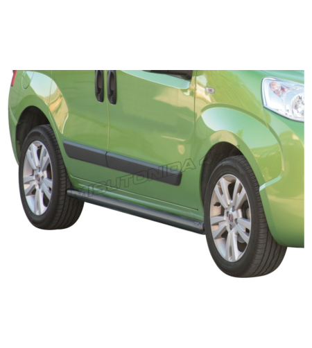 Sidebars - Misutonida - Pedana - Black Matte - Fiat - Fiorino - 2008-2014