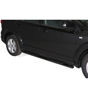 Seitenschutzbügel - Misutonida - Grand Pedana - Oval - Schwarz matt - Fiat - Freemont - 2011-2015