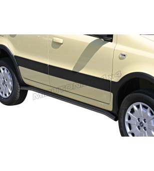 Sidebars - Misutonida - Pedana - Black Matte - Fiat - Panda - 4x4 - 2005-2019