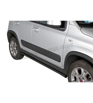 Sidebars - Misutonida - Pedana - Black Matte - Fiat - Panda - 4x4 - 2005-2012