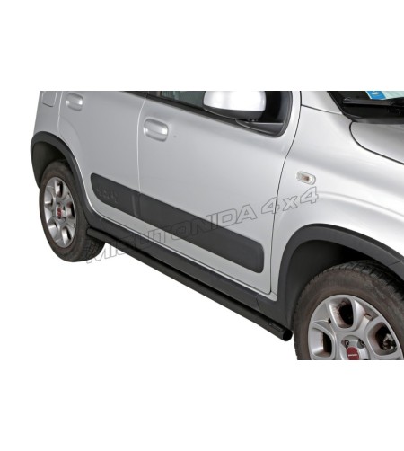Sidebars - Misutonida - Pedana - Black Matte - Fiat - Panda - 4x4 - 2005-2012