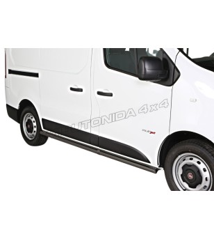 Seitenschutzbügel - Misutonida - Pedana - Schwarz matt - Fiat - Talento - L3 - 2016+