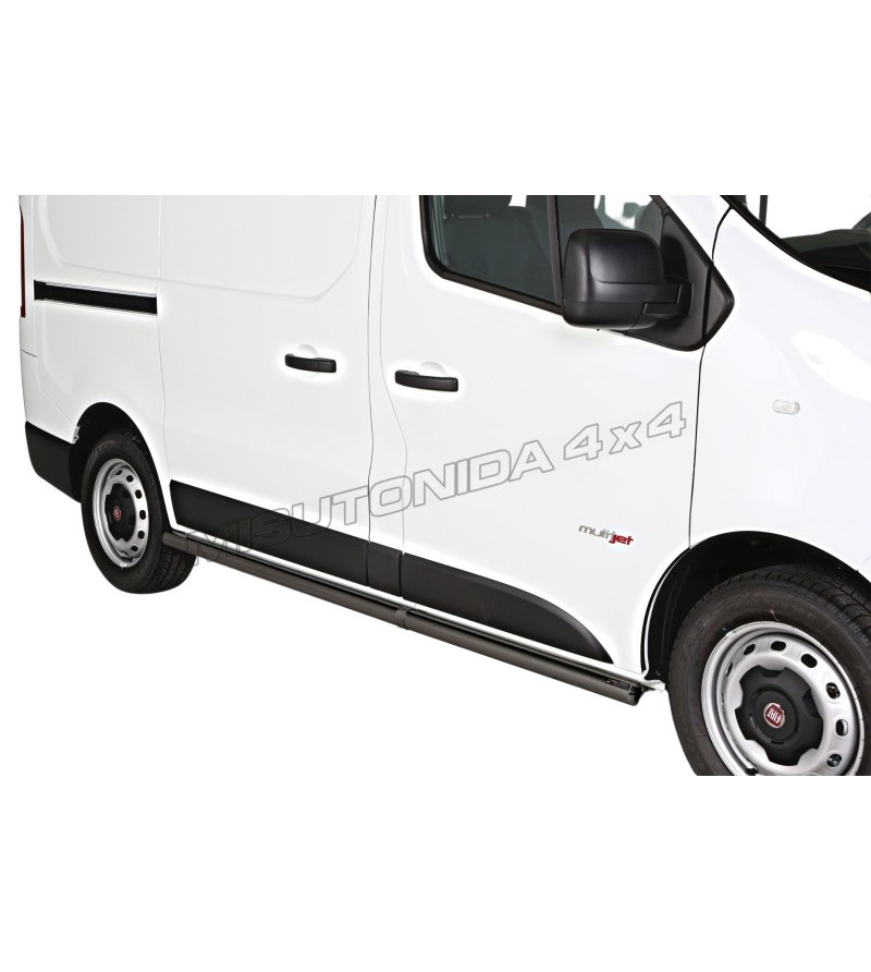 Seitenschutzbügel - Misutonida - Pedana - Schwarz matt - Fiat - Talento - L3 - 2016+ Seitenschutzbügel - Misutonida - Pedana - Schwarz matt - Fiat - Talento - L3 - 2016+