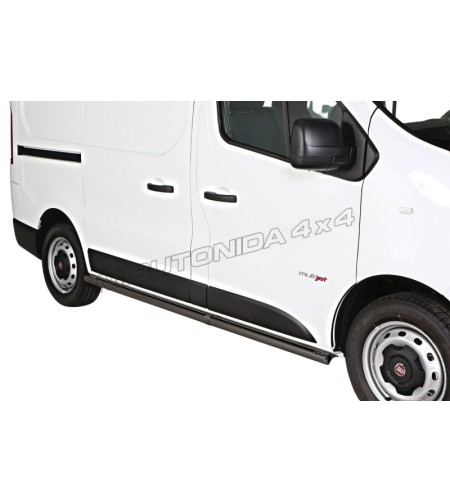 Sidorör - Misutonida - Pedana - Svart Matt - Fiat - Talento - L3 - 2016+