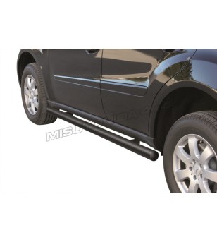Sidebars - Misutonida - Pedana - Black Matte - Mercedes - ML - 2006-2008