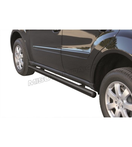 Sidebars - Misutonida - Pedana - Black Matte - Mercedes - ML - 2006-2008
