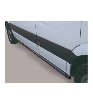 Sidebars - Misutonida - Pedana - Zwart Mat - Mercedes - Sprinter - L2 - 2013-2018