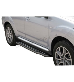 Sidorör - Misutonida - Steps - Svart Matt - Set - Citroën - C-Crosser - 2008-2012
