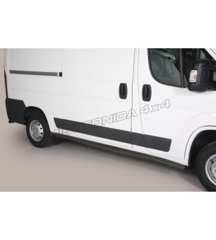 Sidebars - Misutonida - Pedana - Zwart Mat - Citroën - Jumper - L2 - 2007+