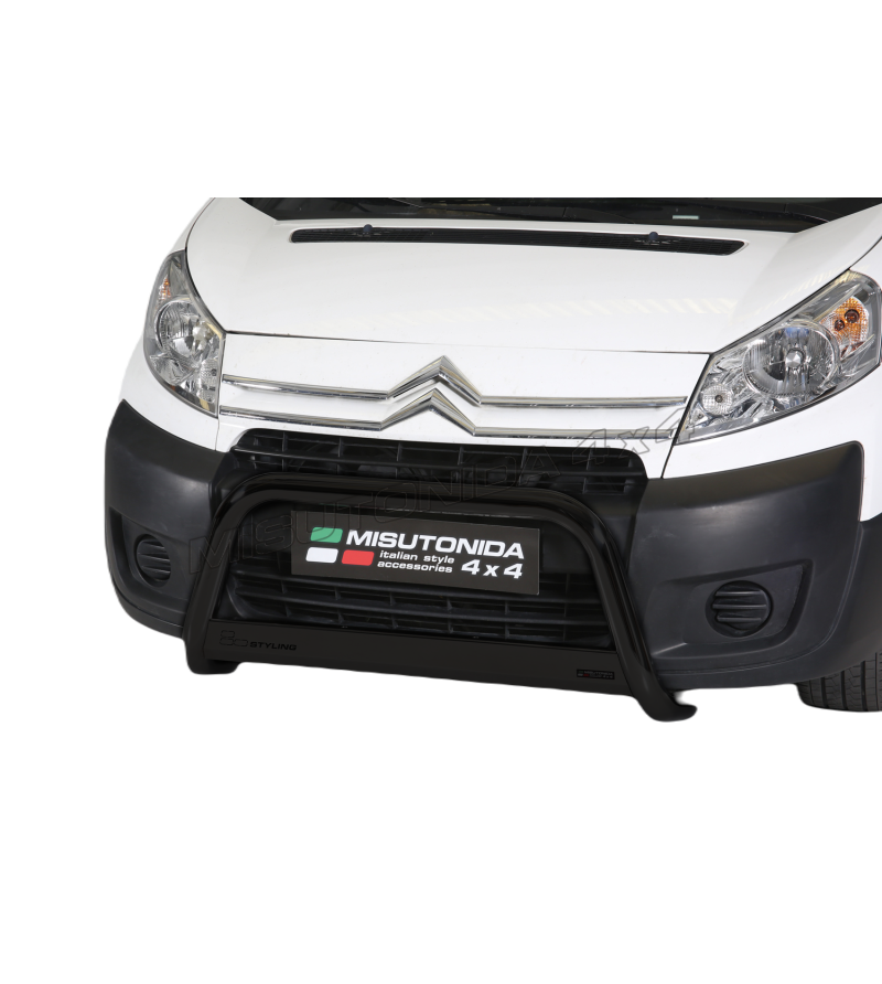 Bullenfänger - Misutonida - Medium - EU - Schwarz matt - Citroën - Jumpy - 2007-2016 Bullenfänger - Misutonida - Medium - EU - Schwarz matt - Citroën - Jumpy - 2007-2016
