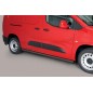 Sidebars - Misutonida - Pedana - Black matte - Set - Opel - Combo - L2 - 2018+