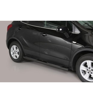Seitenschutzbügel - Misutonida - Grand Pedana - Schwarz matt - Opel - Mokka X - 2016-2020