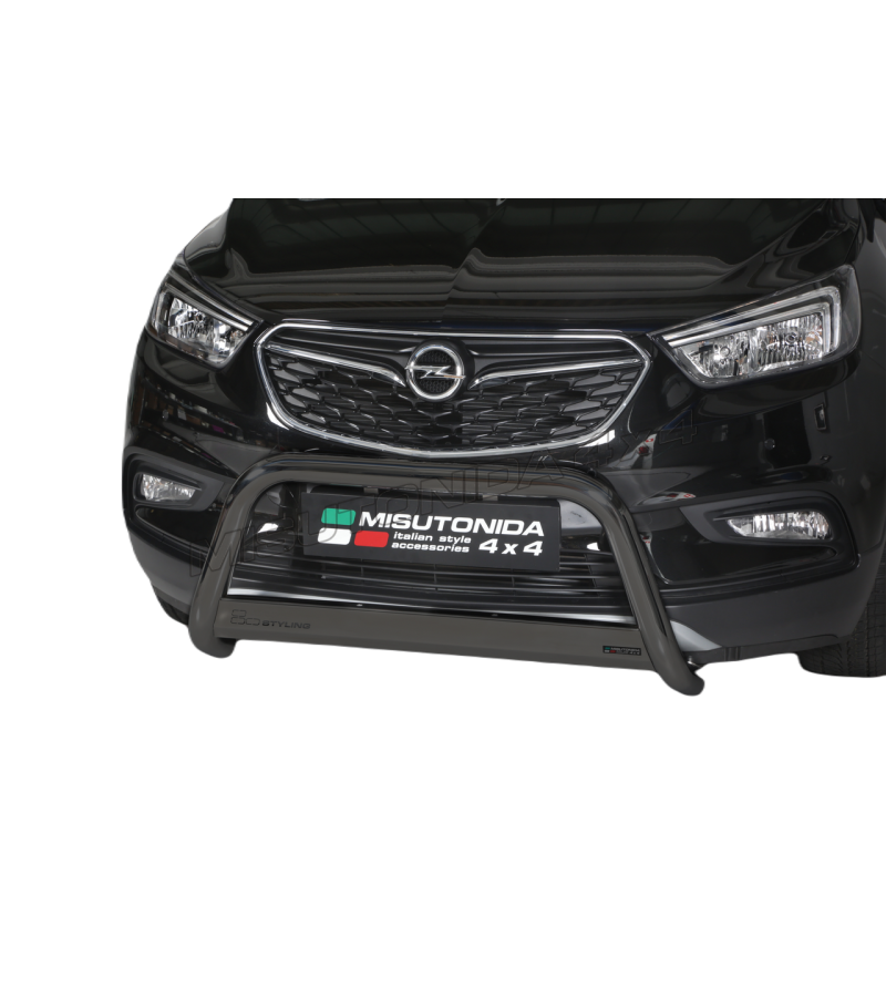 Bullbar - Misutonida - Medium - EU - Black Matte - Opel - Mokka X - 2016-2020 Bullbar - Misutonida - Medium - EU - Black Matte - Opel - Mokka X - 2016-2020