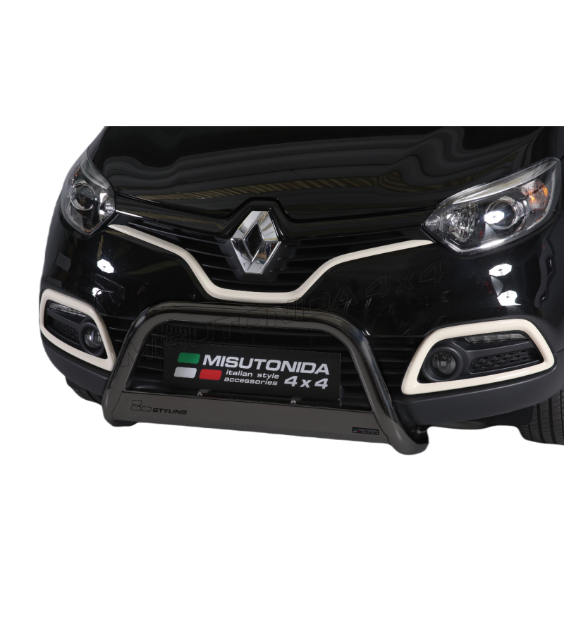 Bullbar - Misutonida - Medium - EU - Black Matte - Renault - Captur - 2013-2017 Bullbar - Misutonida - Medium - EU - Black Matte - Renault - Captur - 2013-2017