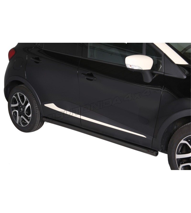 Seitenschutzbügel - Misutonida - Pedana - Schwarz matt - Renault - Captur - 2013-2017 Seitenschutzbügel - Misutonida - Pedana - Schwarz matt - Renault - Captur - 2013-2017
