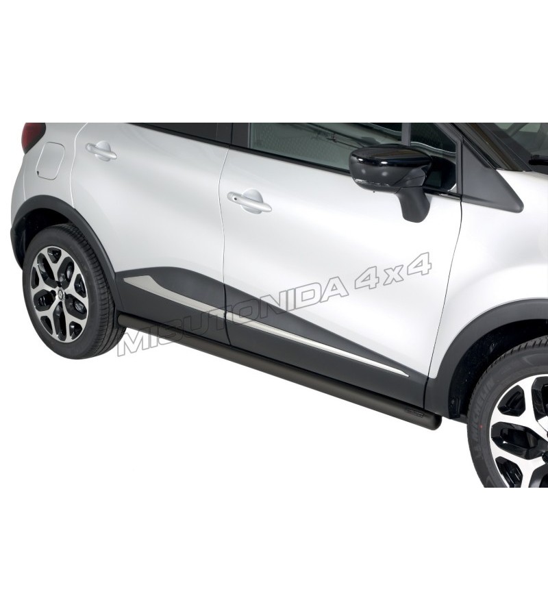 Sidorör - Misutonida - Pedana - Svart Matt - Renault - Captur - 2018-2019 Sidorör - Misutonida - Pedana - Svart Matt - Renault - Captur - 2018-2019