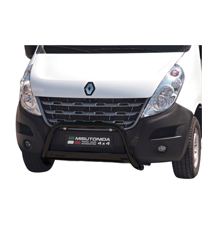 Bullbar - Misutonida - Medium - inscripted - EU - Black Matte - Renault - Master - 2010-2019 Bullbar - Misutonida - Medium - inscripted - EU - Black Matte - Renault - Master - 2010-2019