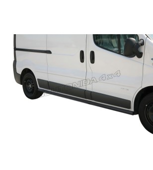 Seitenschutzbügel - Misutonida - Pedana - Schwarz matt - Renault - Trafic - L2 - 2002-2014
