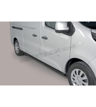Sidebars - Misutonida - Pedana - Zwart Mat - Renault - Trafic - L2 - 2019+