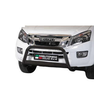 Bullbar - Misutonida - Medium - inscripted - EU - Black Matte - Isuzu - D-Max - 2017-2020