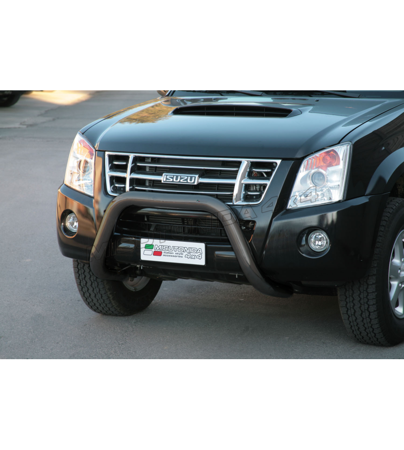 Bullenfänger - Misutonida - Super - EU - Schwarz matt - Isuzu - D-Max - 2008-2012 Bullenfänger - Misutonida - Super - EU - Schwarz matt - Isuzu - D-Max - 2008-2012