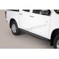 Sidebars - Misutonida - Steps - Black matte - Set - Isuzu - D-Max - Double Cab - 2017-2020