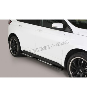 Sidebars - Misutonida - Design - Oval - Black Matte - Ford - Edge - 2016-2019