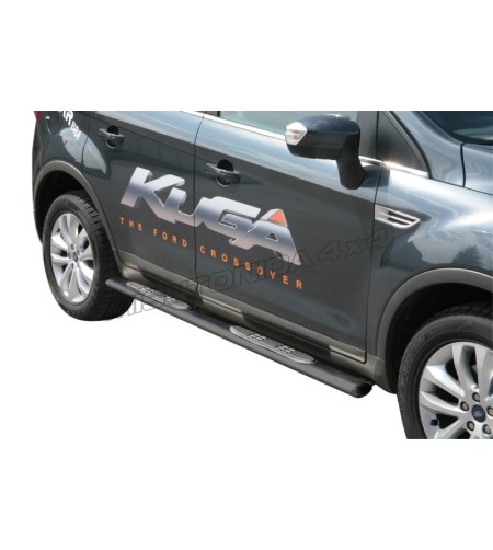 Sidebars - Misutonida - Grand Pedana - Oval - Zwart Mat - Ford - Kuga - 2008-2012