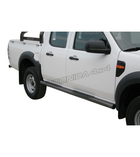 Sidebars - Misutonida - Grand Pedana - Zwart Mat - Ford - Ranger - Double Cab - 2009-2011