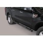 Sidebars - Misutonida - Grand Pedana - Black matte - Set - Ford - Ranger - Double Cab - 2012-2015 Sidebars - Misutonida - Grand Pedana - Black matte - Set - Ford - Ranger - Double Cab - 2012-2015