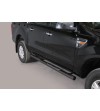 Sidebars - Misutonida - Grand Pedana - Zwart Mat - Ford - Ranger - Double Cab - 2012-2015