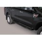 Sidebars - Misutonida - Steps - Zwart mat - Set - Ford - Ranger - 2012-2015 Sidebars - Misutonida - Steps - Zwart mat - Set - Ford - Ranger - 2012-2015