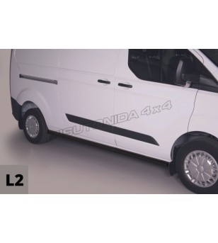 Seitenschutzbügel - Misutonida - Pedana - Schwarz matt - Ford - Transit Custom - L2 - 2013-2017