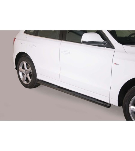 Sidorör - Misutonida - Grand Pedana - Oval - Svart Matt - Audi - Q5 - 2008-2015