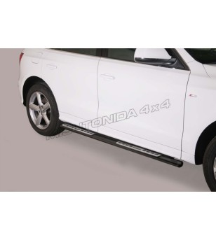 Sidebars - Misutonida - Design - Oval - Zwart Mat - Audi - Q5 - 2008-2015
