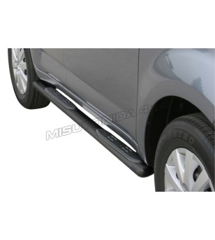 Sidebars - Misutonida - Grand Pedana - Oval - Black Matte - Mazda - Terios - CX/SX - 2006-2009