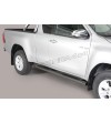 Sidebars - Misutonida - Grand Pedana - Black matte - Set - Toyota - Hilux - Extra Cab - 2016-2020