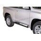 Sidebars - Misutonida - Grand Pedana - Oval - Black matte - Set - Toyota - Landcruiser 150 - 3 doors - 2009-2013 Sidebars - Misutonida - Grand Pedana - Oval - Black matte - Set - Toyota - Landcruiser 150 - 3 doors - 2009-2013