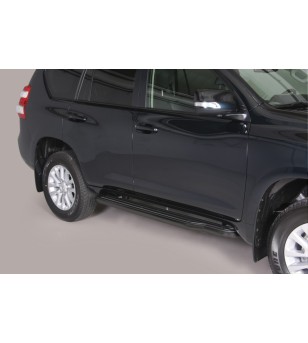 Seitenschutzbügel - Misutonida - Steps - Schwarz matt - Toyota - Landcruiser 150 - 2013-2017