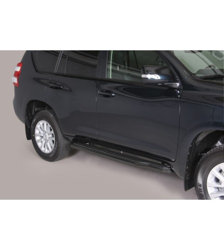Sidorör - Misutonida - Steps - Svart Matt - Toyota - Landcruiser 150 - 2013-2017