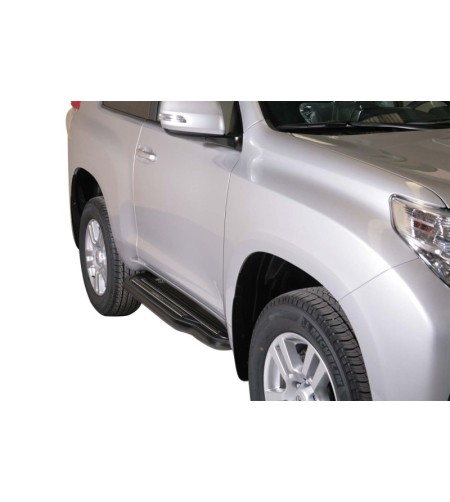 Sidebars - Misutonida - Steps - Zwart Mat - Toyota - Landcruiser 150 - 3 Deurs - 2009-2013