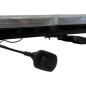 Warning light bar - 247 Lighting - Eclipse II - Full LED - 54.2" - 137.7cm - Clear - standing legs included - 10 flash patterns - Amber - R65-2 - 12V-24V Warning light bar - 247 Lighting - Eclipse II - Full LED - 54.2" - 137.7cm - Clear - standing legs included - 10 flash patterns - Amber - R65-2 - 12V-24V