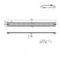 Flitsbalk - 247 Lighting - Atlas - Full LED - 62.6" - 159cm - Helder - inclusief voeten - 11 flitspatronen - Amber - R65 - 12V-30V Flitsbalk - 247 Lighting - Atlas - Full LED - 62.6" - 159cm - Helder - inclusief voeten - 11 flitspatronen - Amber - R65 - 12V-30V