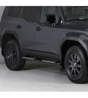  Seitenschutzbügel - Misutonida - Design - Oval - Schwarz matt - Toyota - Landcruiser 250 - 2024+