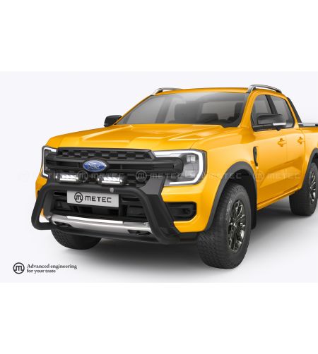 Bullbar - Metec - E-bar - EU - Black - Ford - Ranger - 2023+