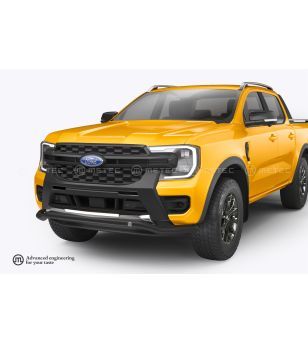 Bumperbar - Metec - G-bar - EU - Zwart - Ford - Ranger - 2023+