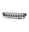 LED-ramp - Lazer - Air 55 - 16" - Positionsljus Vit/Bärnsten - flera blixtmönster - Driving -
