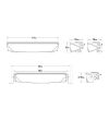 LED-ramp - Lazer - Air 55 - 16" - Positionsljus Vit/Bärnsten - flera blixtmönster - Driving -