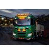 LED-ramp - Lazer - Air 55 - 16" - Positionsljus Vit/Bärnsten - flera blixtmönster - Driving -