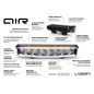 LED Light bar - Lazer - Air 90 - 16.2" - 41.1cm - Position light White/Amber - 2 flash patterns - Driving